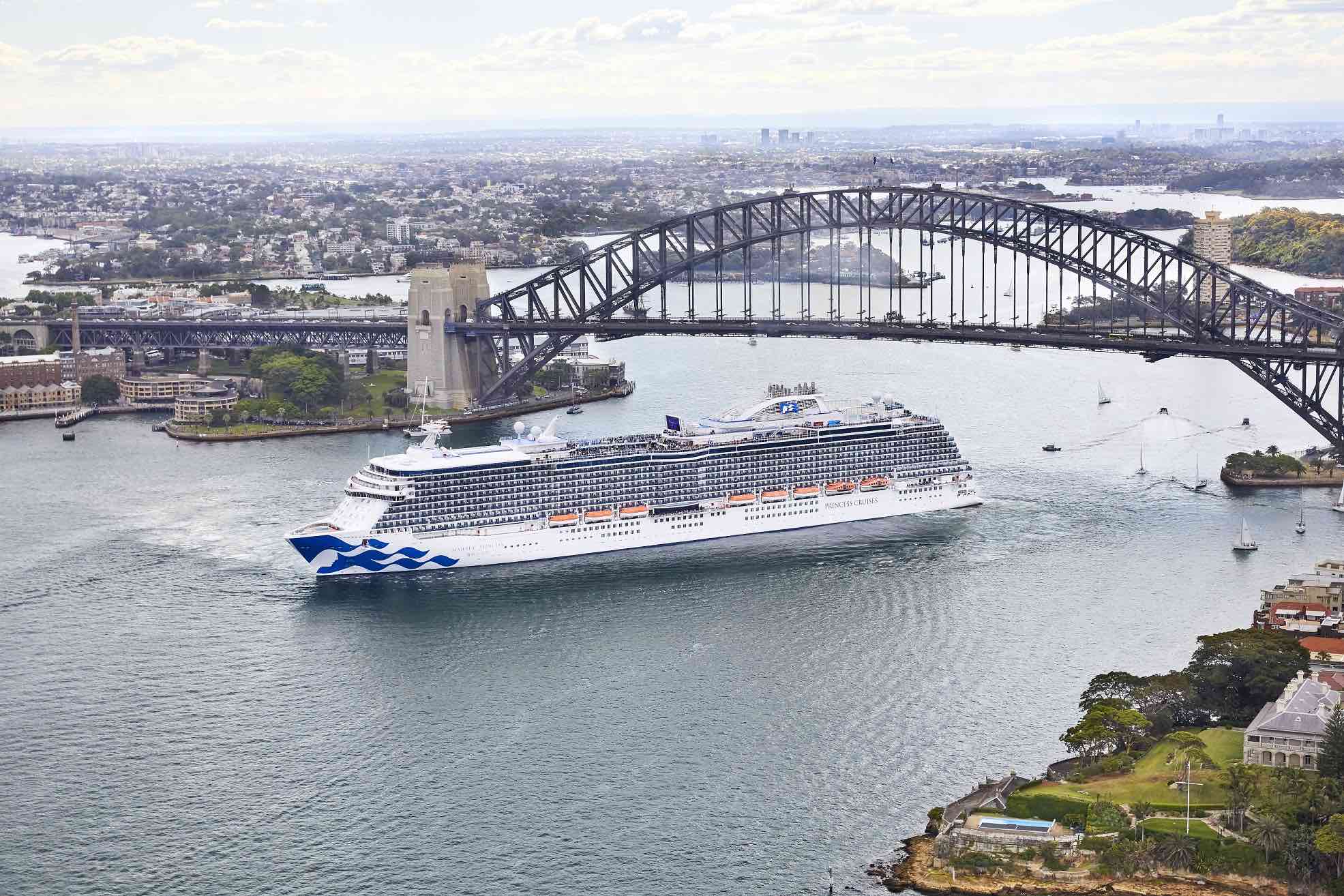 sydney princess cruise port